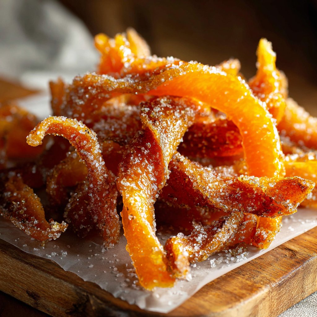 Candied Orange Peel Treats