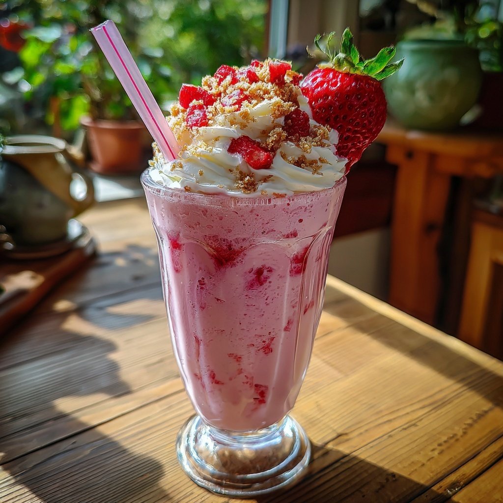 Ultimate Strawberry Milkshake